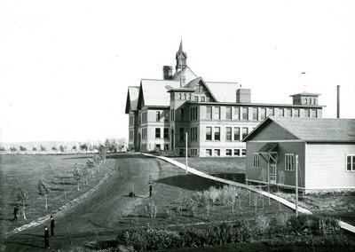 View from the west of Montana Hall, 1910