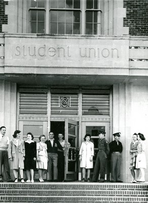 Student Union Building Entrance