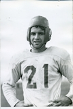 Close up of John Phelan, 1940-1941 football team