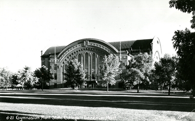Gymnasium, Mont. State College, Bozeman, Mont.
