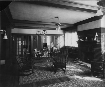 Reception room, Hamilton Hall