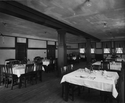 Dining room, Hamilton Hall