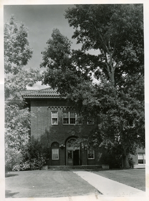 Herrick Hall, west entrance