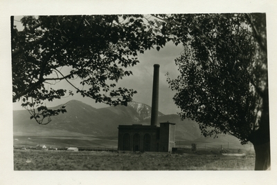 Heating Plant, viewed from the north, 1929