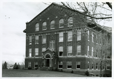 Entrance of Lewis Hall