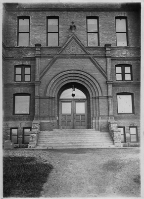 Montana Hall, north entrance
