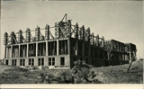 Second floor construction on Roberts Hall, 1922