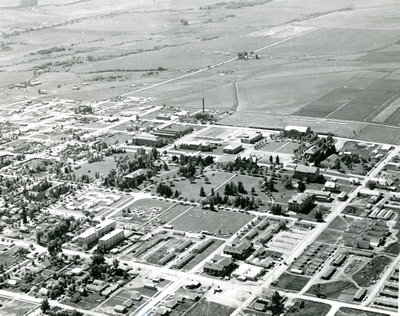 Campus - Aerial view from the northwest.