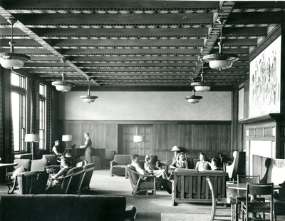 Student Union Building - Leigh Lounge, 1940