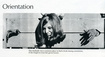 Freshman stockade, 1967
