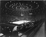 Basketball game in Field House