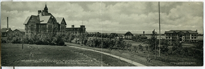 "Glimpse of Montana State College and Experiment Station, Bozeman, MT", 1910