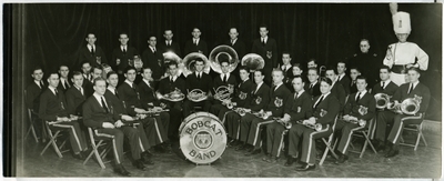 Montana State College marching band, 1935