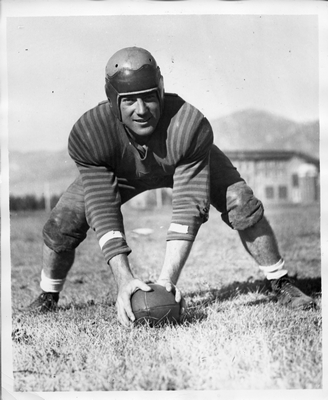 Cliff Norris, 1937-1938 football team, number 15