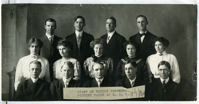 Exponent staff of 1910-11