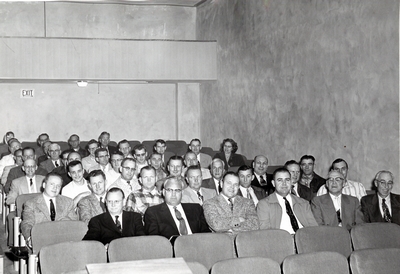 Group photo during the D.M. Short Course, 1958/1959