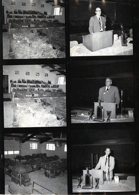 Boyd and John Nelson during the D.M. Short Course, 1958-1959