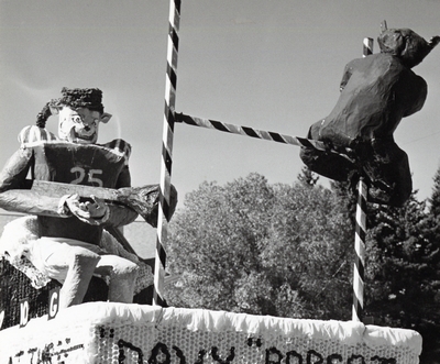 Homecoming Parade float