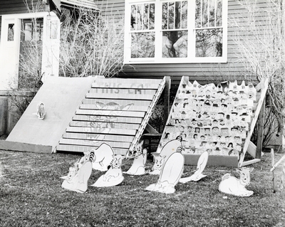 Homecoming decorations