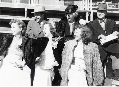 Marjory Kasky crowned Miss Montana State, 1947