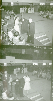 Award ceremony during High School Week