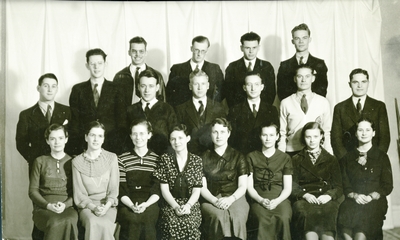 Student Chairmen at High School Week, 1935