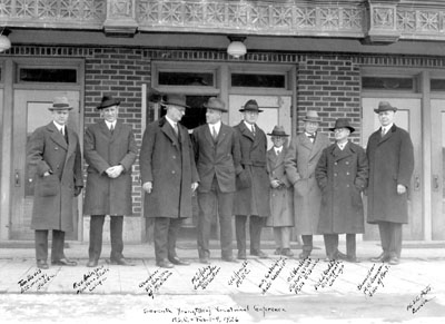 Leaders at Seventh Young Men