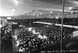 Boys fill the gym at the Vocational Conference, 1928