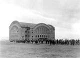 Young men at the Vocational Conference at Montana State College, 1927