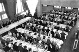 1939 Montana State University Alumni Banquet in Romney Gym Right