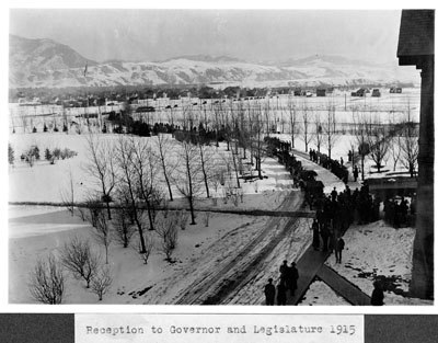 Reception to Governor and Legislature 1915