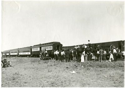Northern Pacific Better Farming Special train, 1910