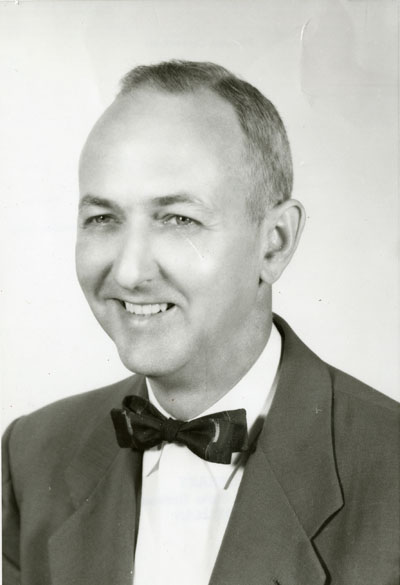 Gail A. Smith at the Dairy Industry Short Course, 1957