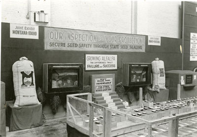 Exhibit at Idaho-Montana Seed Growers Association