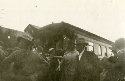 Belgium King's Visit to Bozeman, 1916