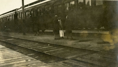 King of Belgium's Special Train during World War one, 1916