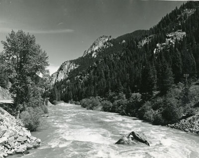 Gallatin River Rapids, Part of the Gallatin Canyon Study Photos