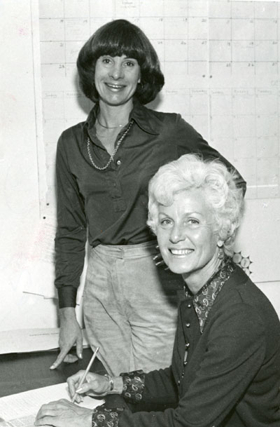 Suzanne Sincell, coordinator and Scottie Giebink, director of Focus on Women