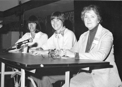 Panel of speakers at the Women Aware Conference