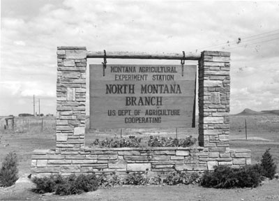 North Montana Branch sign in Havre, Montana