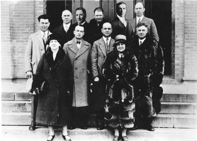 Charter Members of Epsilon Sigma Phi With Add Ins, 1927