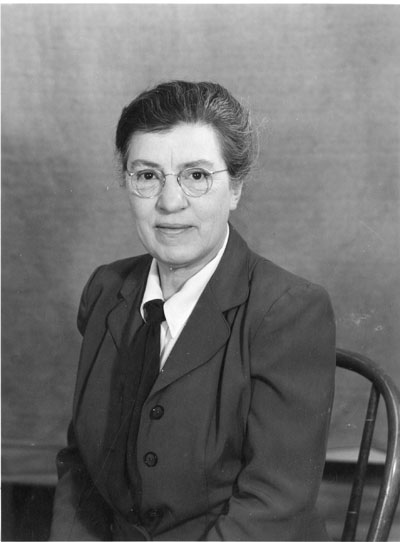 Harriette Cushman, formal portrait, ca. 1940s
