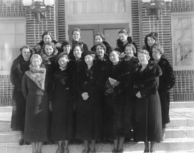 Extension Service Home Demonstration Agents of Montana. 1935