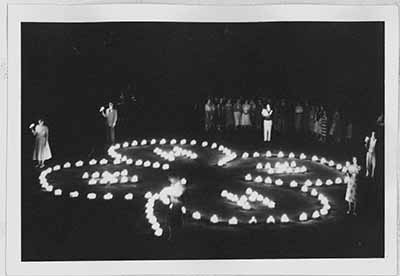 4-H luminaria display