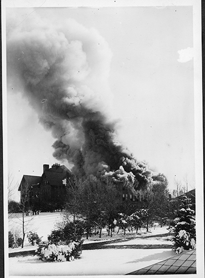 Chemistry Building Fire, October 20, 1916