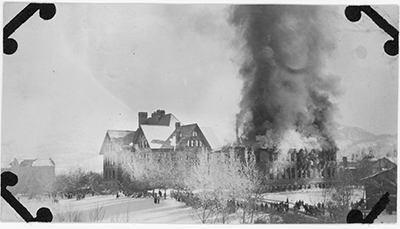 Chemistry Building Fire, October 20, 1916