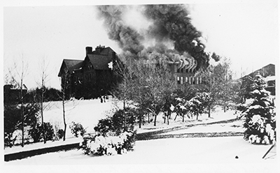 Chemistry Building Fire, October 20, 1916