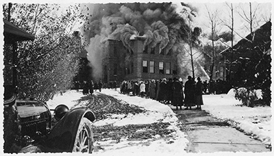 Chemistry Building Fire, October 20, 1916