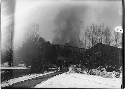 Chemistry Building Fire, October 20, 1916