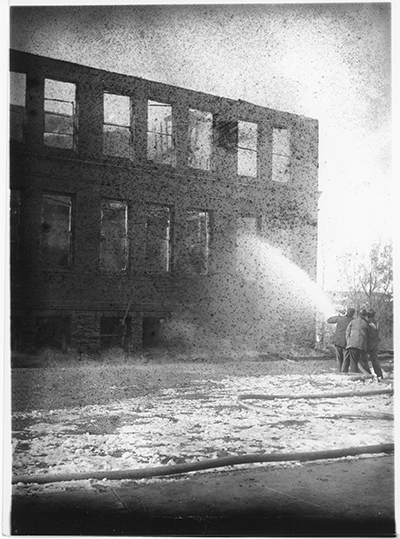 Chemistry Building Fire, October 20, 1916